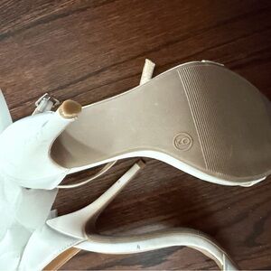 Lulu's Chic Cream Stiletto Heels